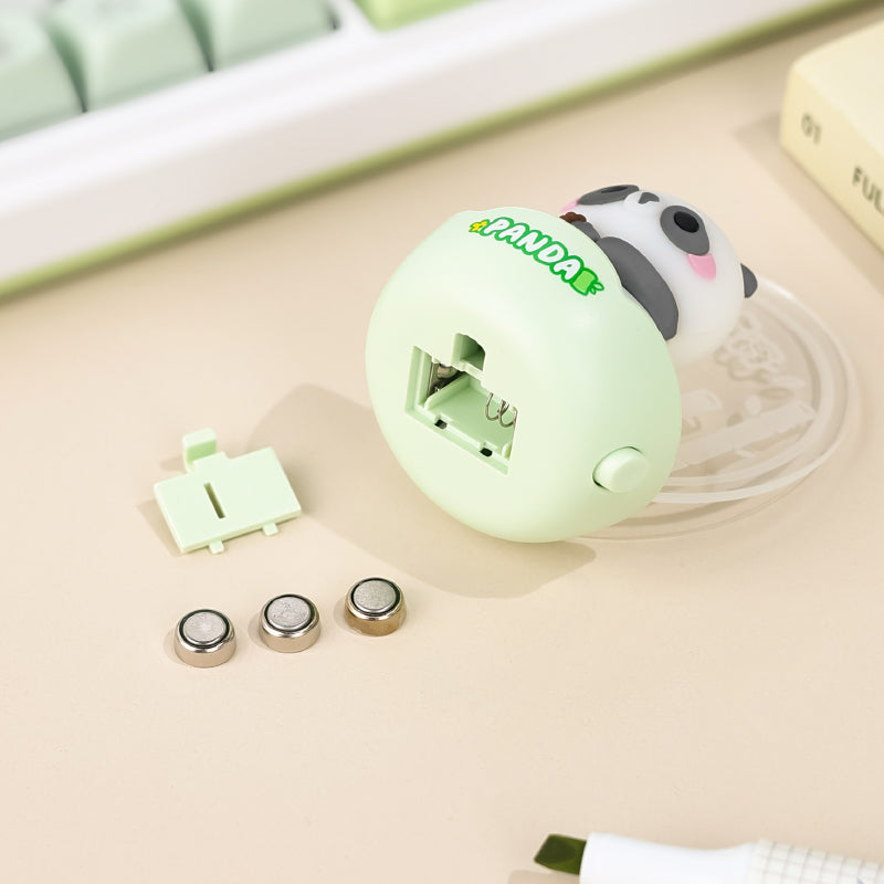 SUNNIFA Panda Night Light - Cute Night Light Bedside Lamp, LED Panda Novelty Lamp | Portable Room Decor Battery Operated Night Light Table, Rechargeable Panda Lamp, Decoration for Boys Girls