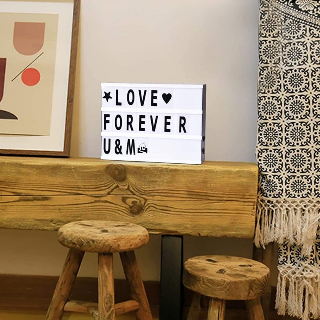 Cinematic Light Box size A4 | Black