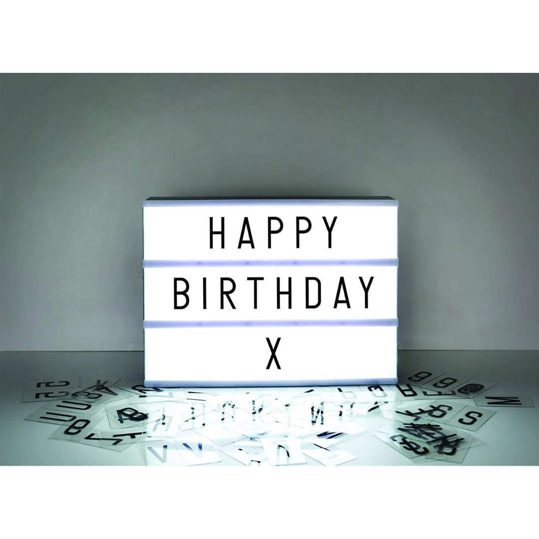 Cinematic Light Box size A4 | Black